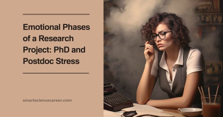 Emotional Phases of a Research Project: PhD and Postdoc Stress