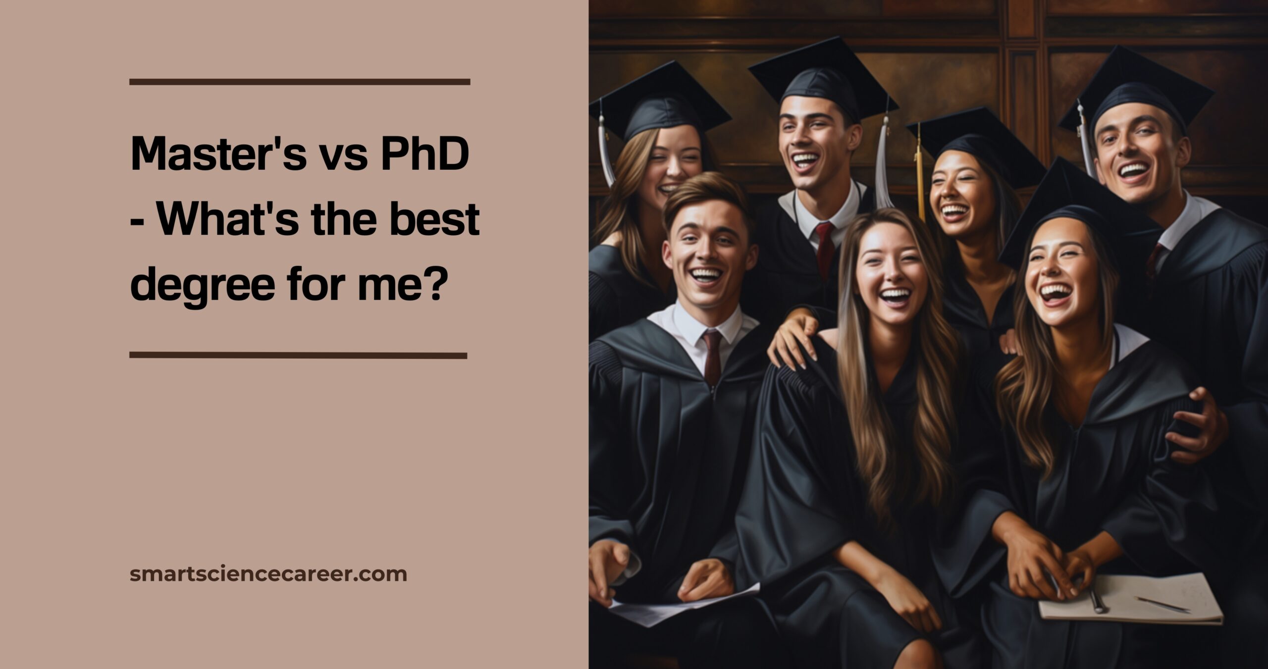 Master's vs PhD -Featured image