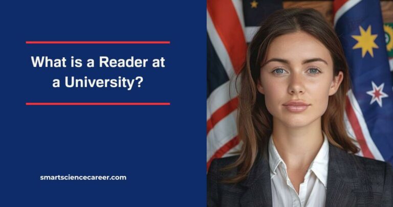 What is a Reader at a University?