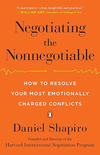 Shapiro, Negotiating the Nonnegotiable